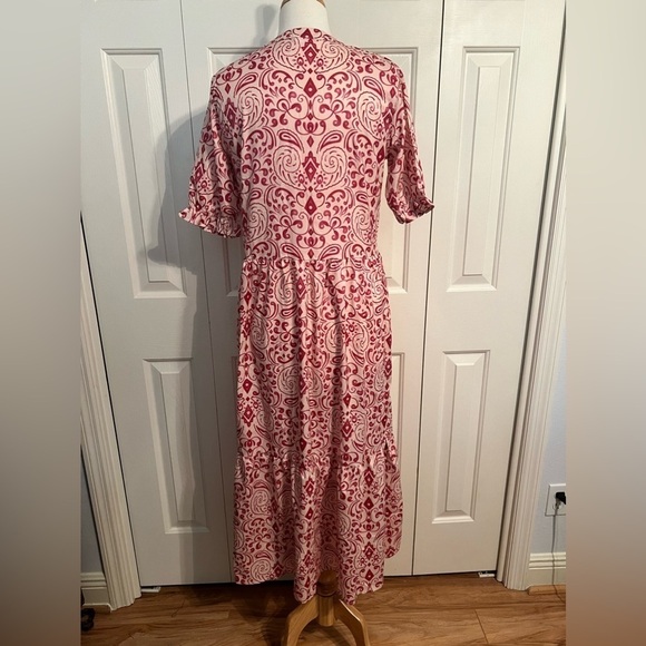 NWT Paisley Maxi dress Size S/M - Picture 4 of 4